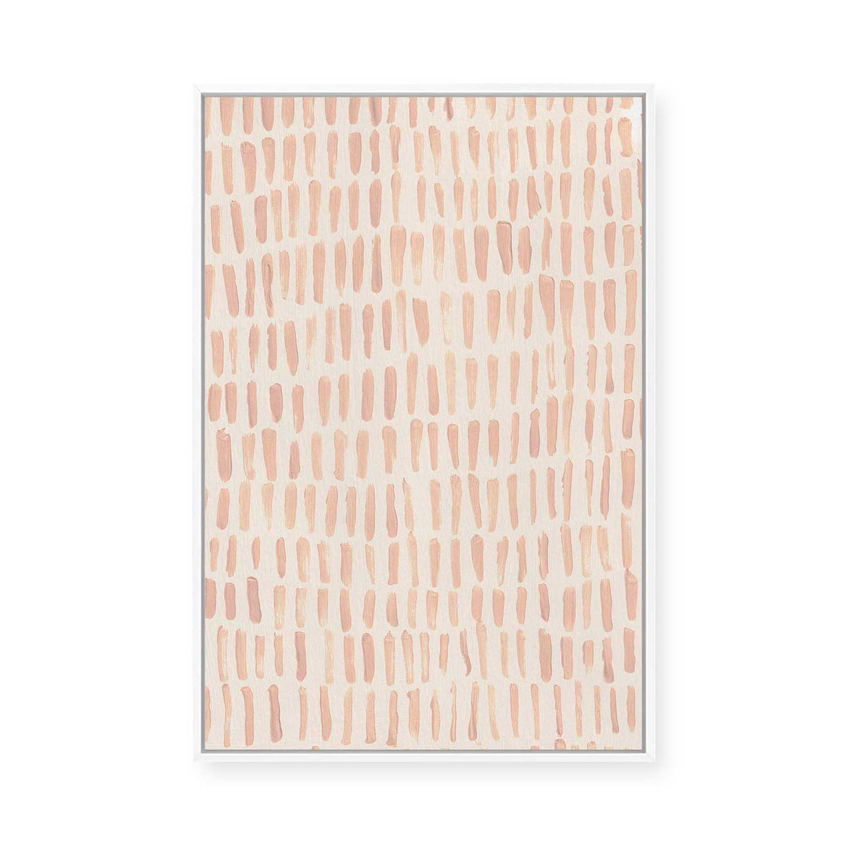 Grid Undone 2 | Framed Canvas