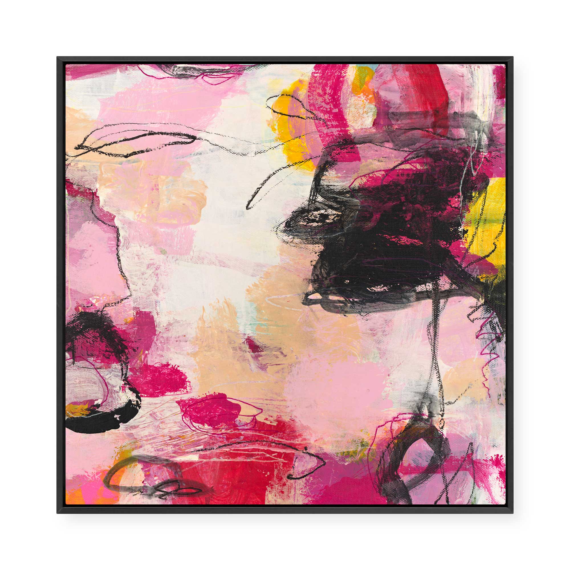 Her Sweet Parfume | Framed Canvas