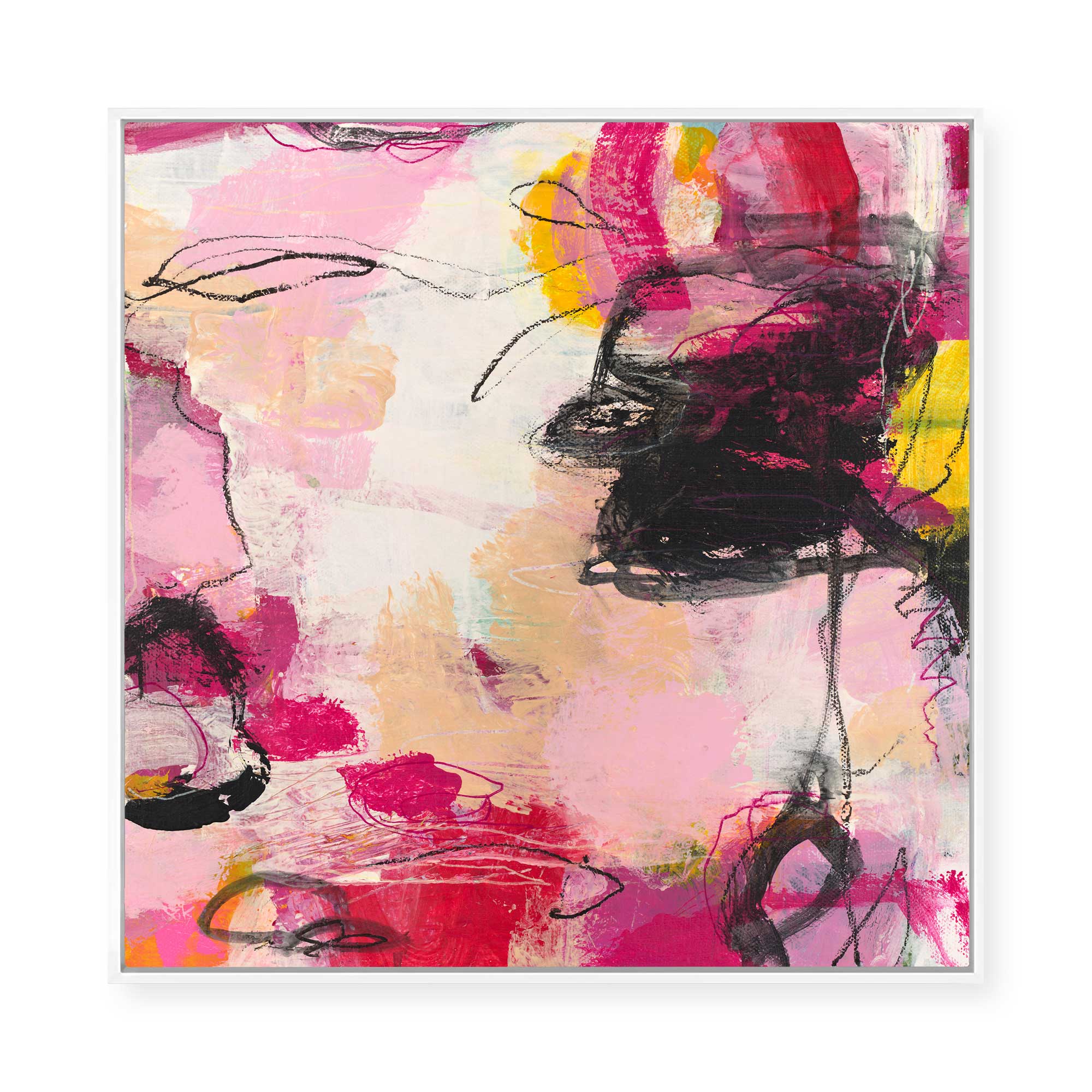 Her Sweet Parfume | Framed Canvas