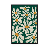 Happy Flora I | Framed Canvas
