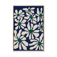 Happy Flora II | Framed Canvas