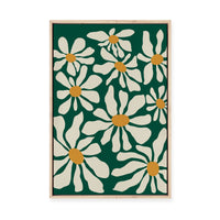 Happy Flora I | Framed Canvas