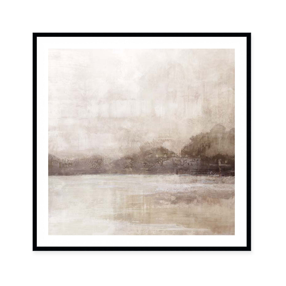 Hazy Shoreline