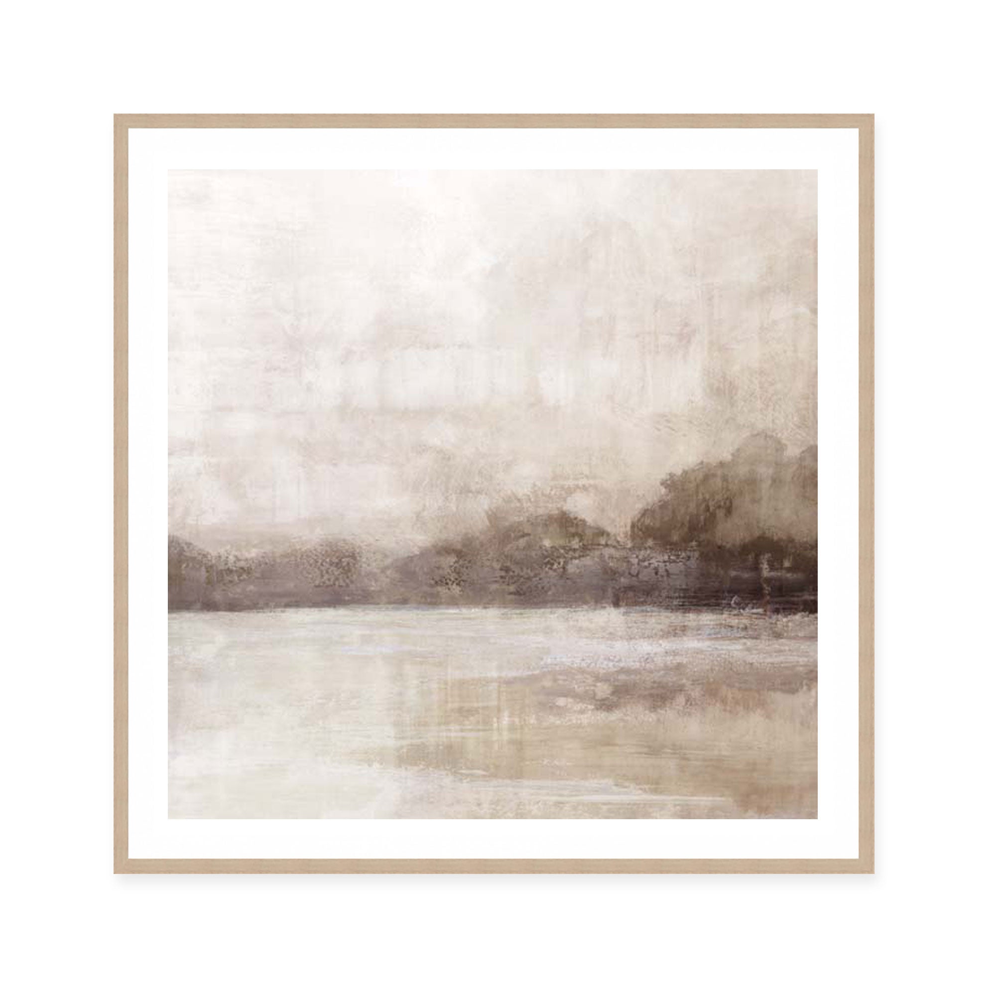 Hazy Shoreline