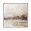 Hazy Shoreline | Framed Canvas