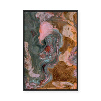 Heart of the Mermaid Claudia | Framed Canvas