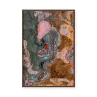 Heart of the Mermaid Claudia | Framed Canvas