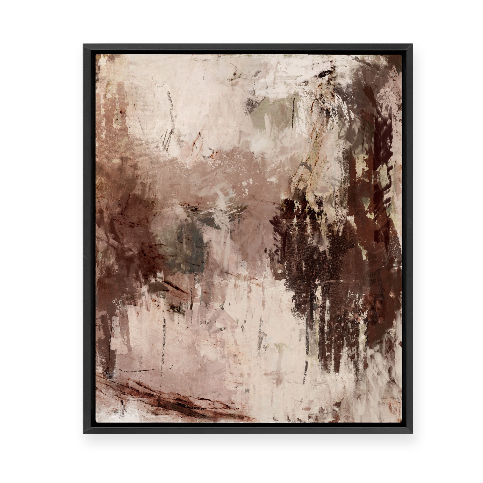 Heartbeat in A-Minor | Framed Canvas