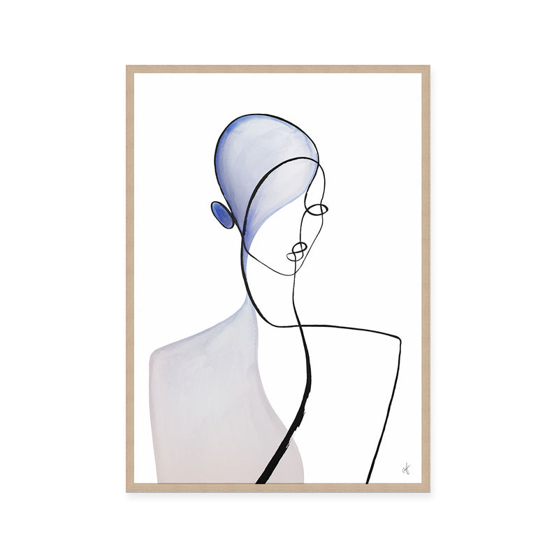 Hedvig Blue | Fine Art Print | Peytil