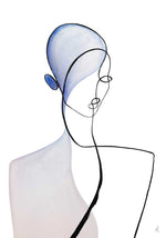 Hedvig Blue | Fine Art Print | Peytil