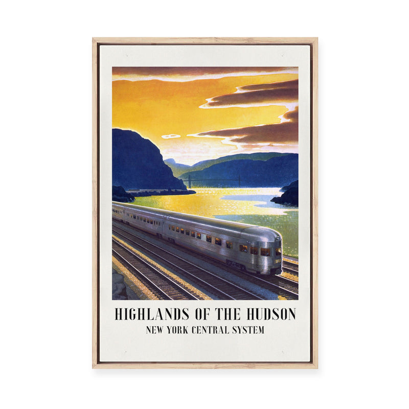 Highlands of the Hudson | Framed Canvas