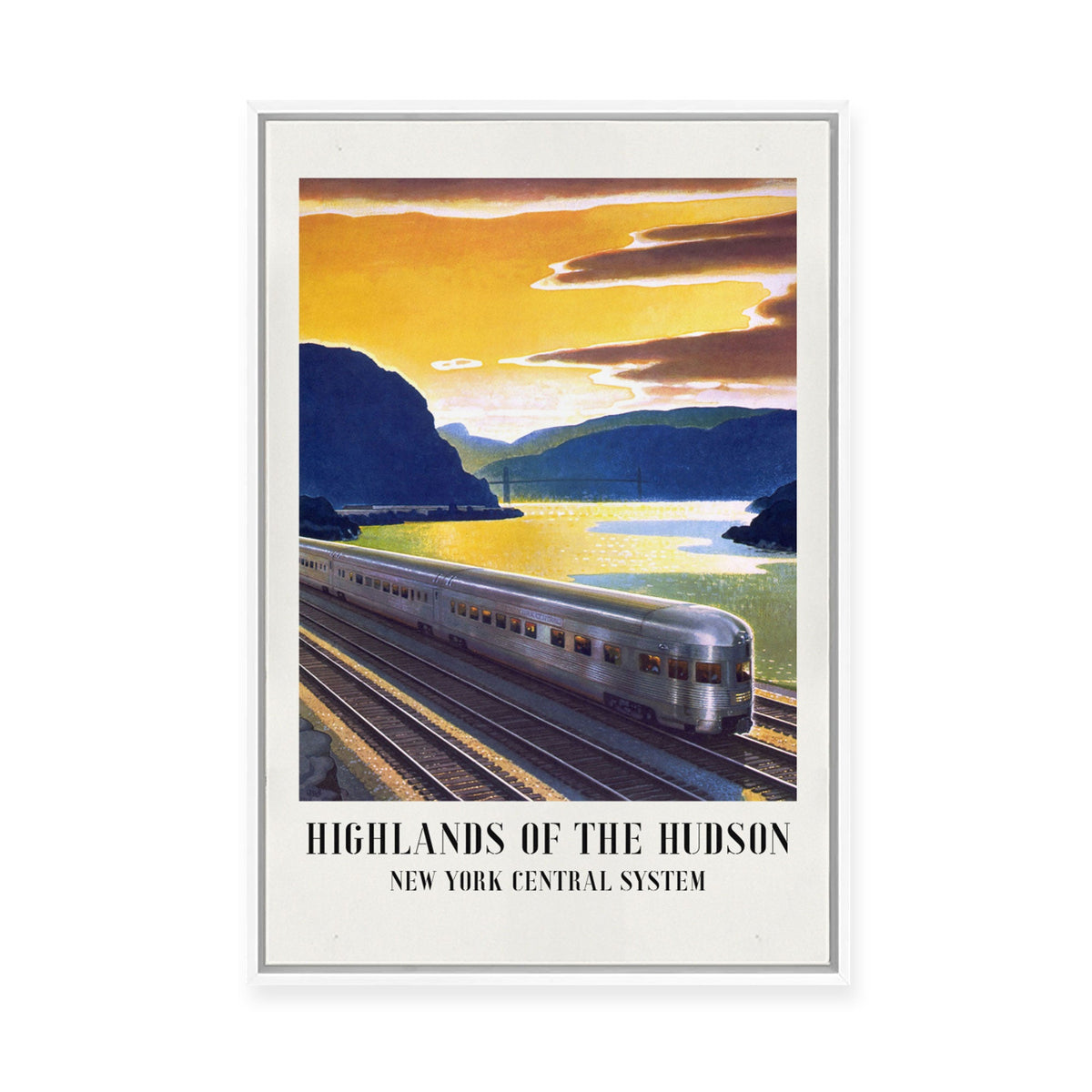 Highlands of the Hudson | Framed Canvas