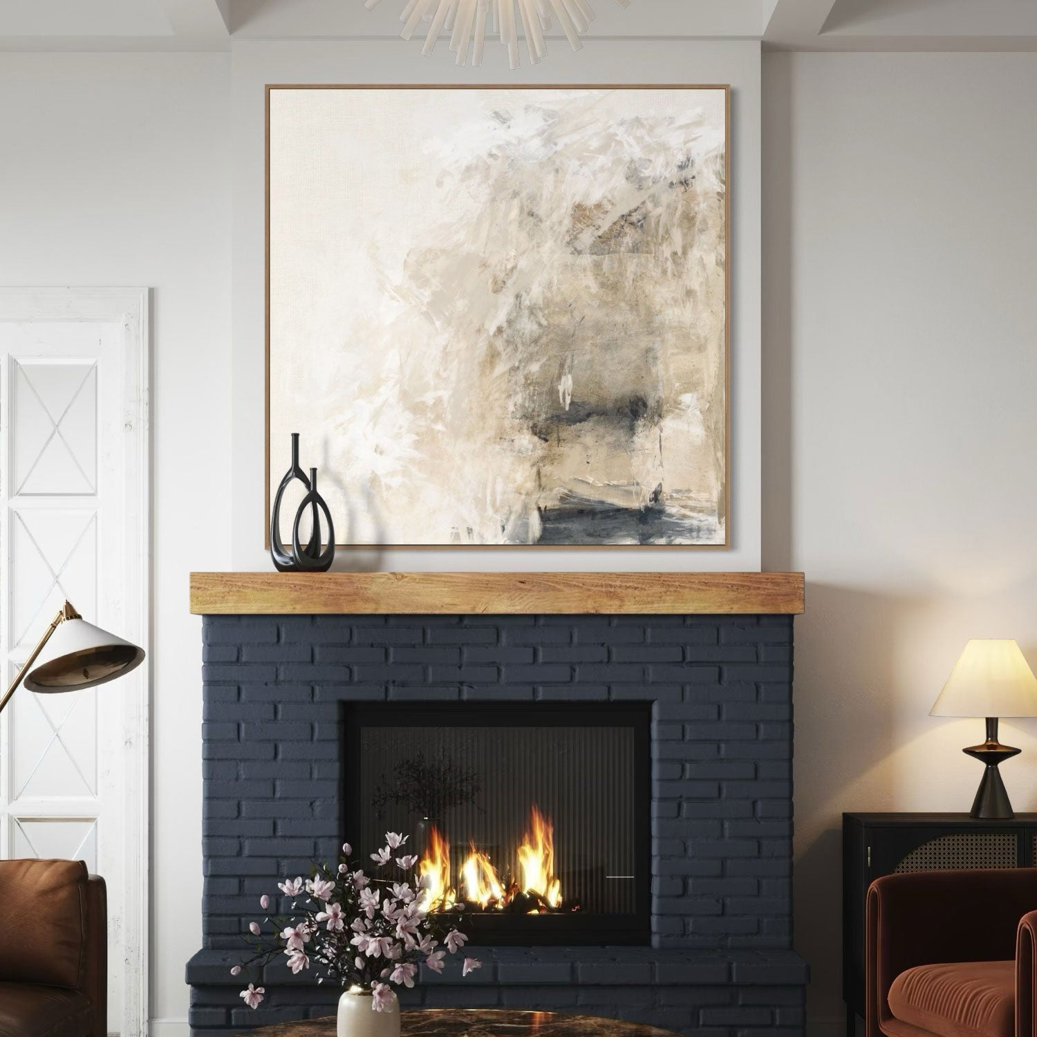Holding the Sky | Framed Canvas