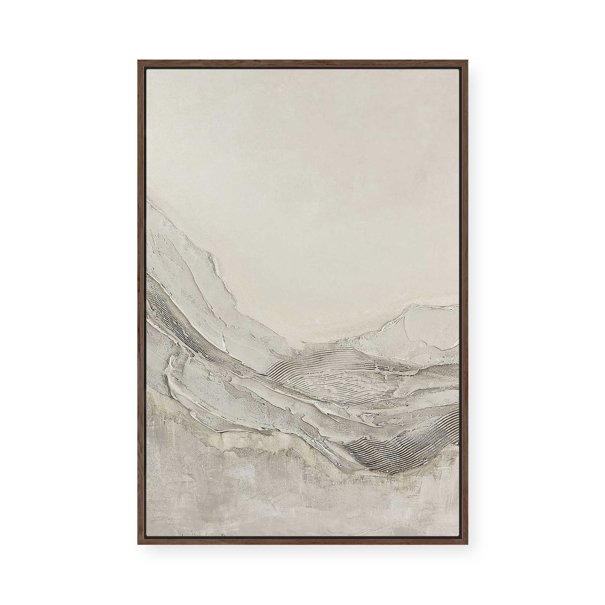 Textured Horizon | Framed Canvas