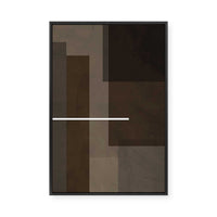Horizontal Line | Framed Canvas