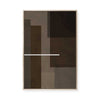 Horizontal Line | Framed Canvas