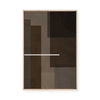 Horizontal Line | Framed Canvas