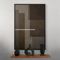 Horizontal Line | Framed Canvas