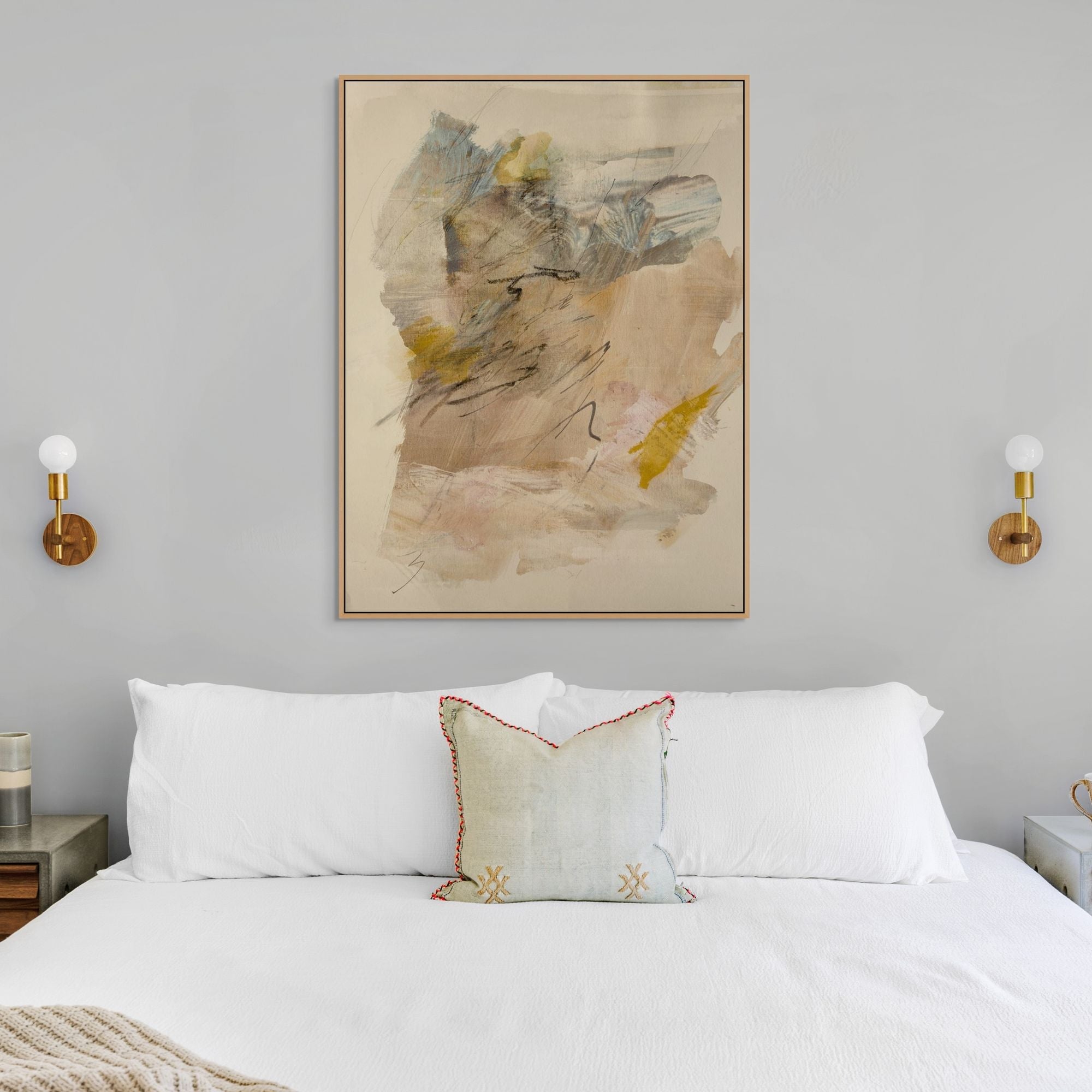 Hot July | Framed Canvas