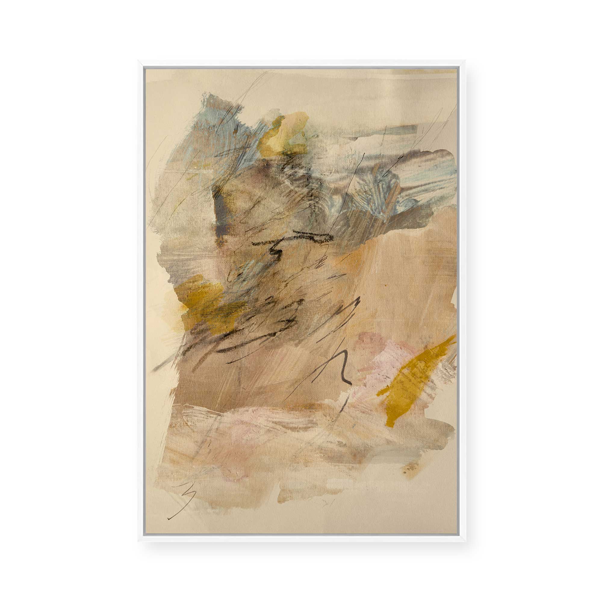 Hot July | Framed Canvas