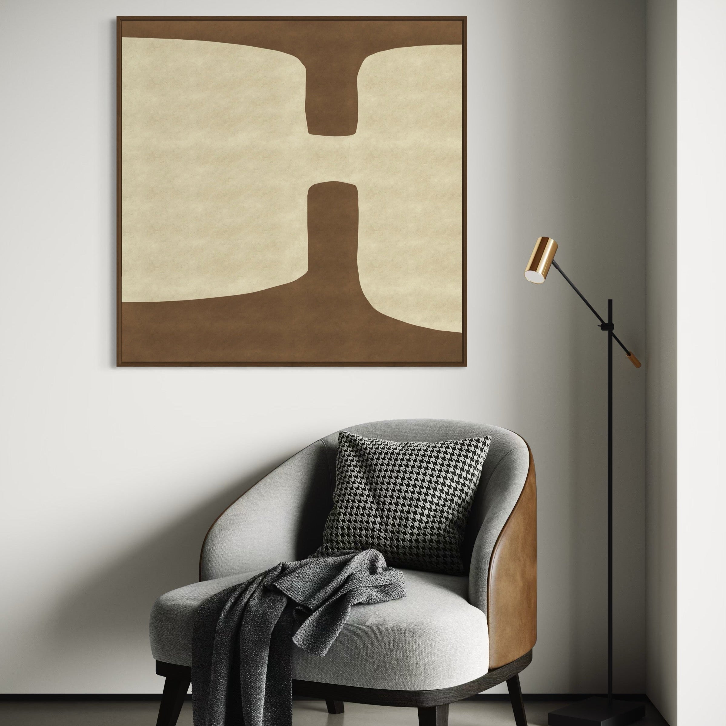 Café | Framed Canvas