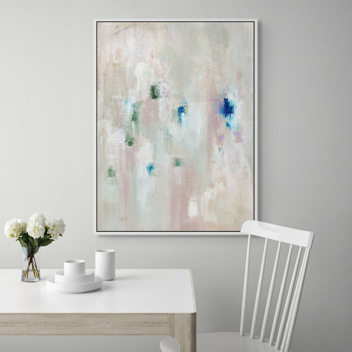 Ice Perception | Framed Canvas