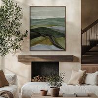 Imaginary Landscape | Framed Canvas