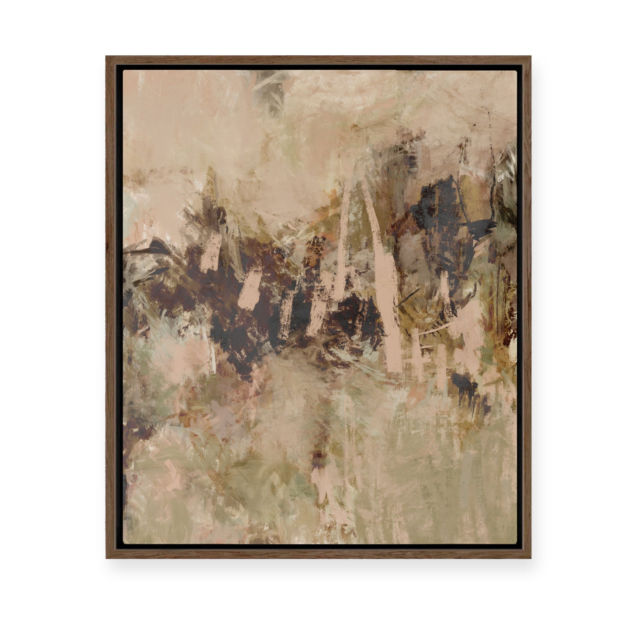 In Soft Shadow | Framed Canvas