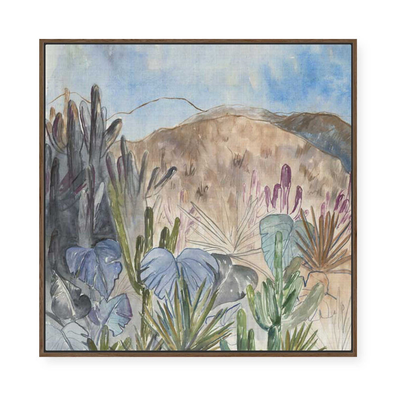 In the Desert Heat | Framed Canvas