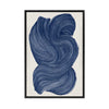 Indigo Pigment II | Framed Canvas