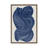 Indigo Pigment II | Framed Canvas