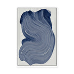 Indigo Pigment I | Framed Canvas