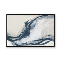 Indigo Surge | Framed Canvas