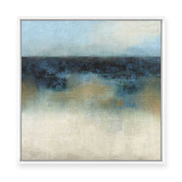 Indigo Wave | Framed Canvas