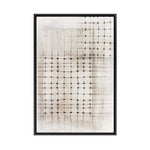 Intersecting Lines in Quiet Neutrality II | Framed Canvas