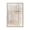 Intersecting Lines in Quiet Neutrality II | Framed Canvas