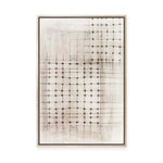 Intersecting Lines in Quiet Neutrality II | Framed Canvas