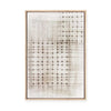 Intersecting Lines in Quiet Neutrality II | Framed Canvas