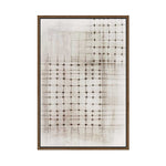 Intersecting Lines in Quiet Neutrality II | Framed Canvas