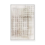 Intersecting Lines in Quiet Neutrality II | Framed Canvas