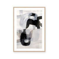 Interwoven Monochrome Shapes II
