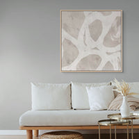 Interwoven II | Framed Canvas