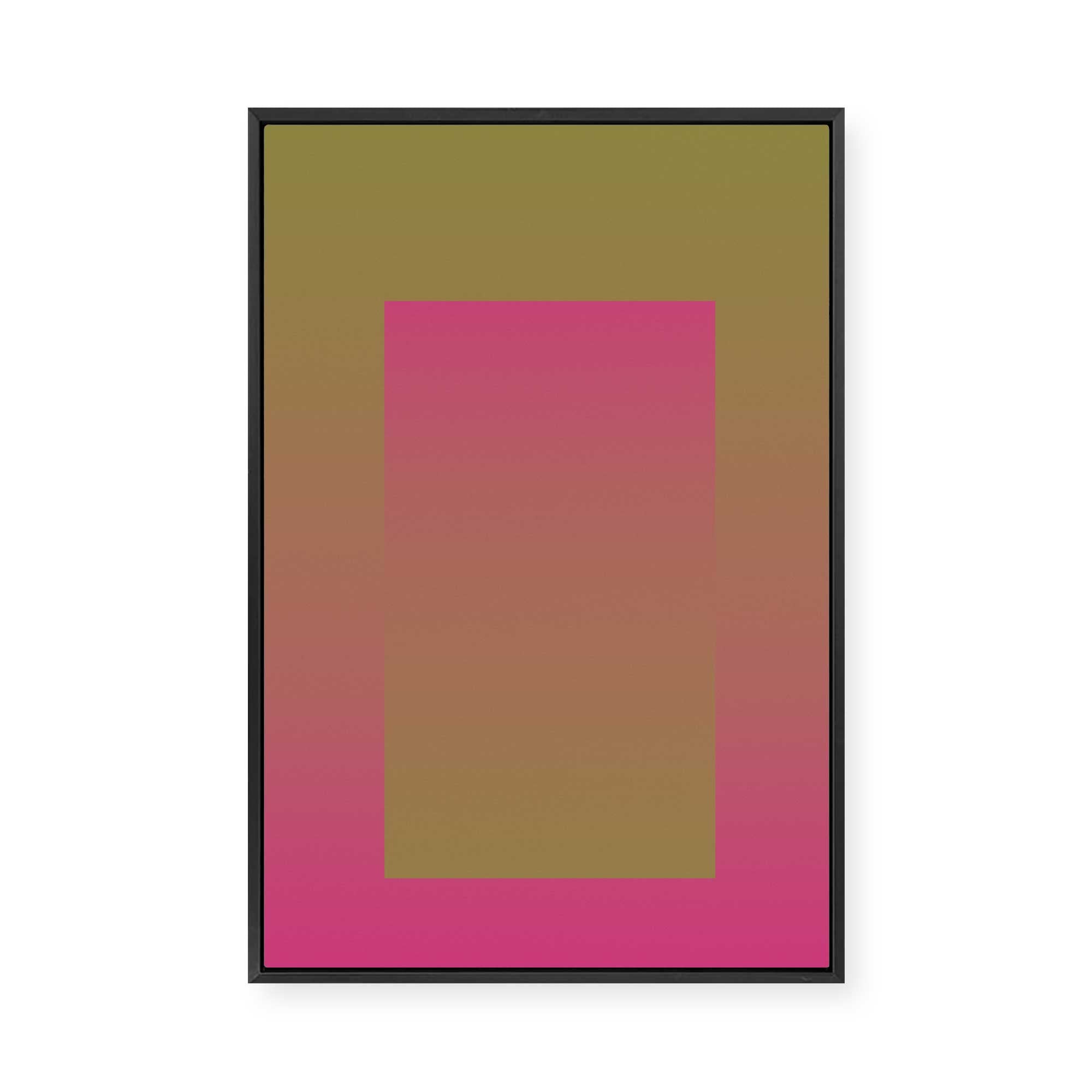 Introspect 3 | Portrait | Framed Canvas