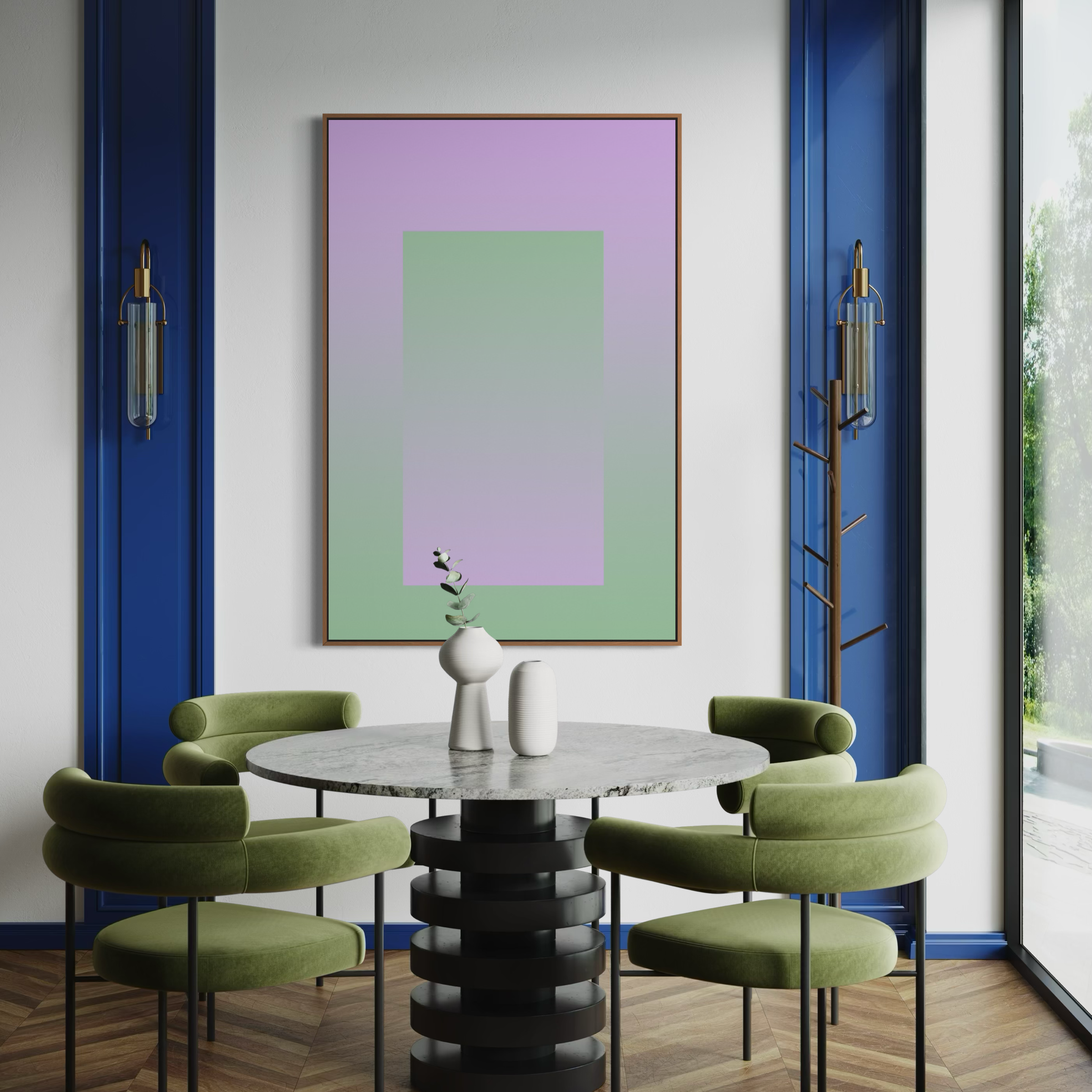 Introspect 4 | Portrait | Framed Canvas