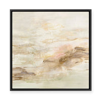 Ivory Hues | Framed Canvas
