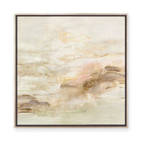 Ivory Hues | Framed Canvas
