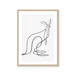 Kangaroo for WIRES | Fine Art Print | Peytil