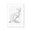 Kangaroo for WIRES | Fine Art Print | Peytil