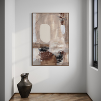 Layers of Dust II | Framed Canvas