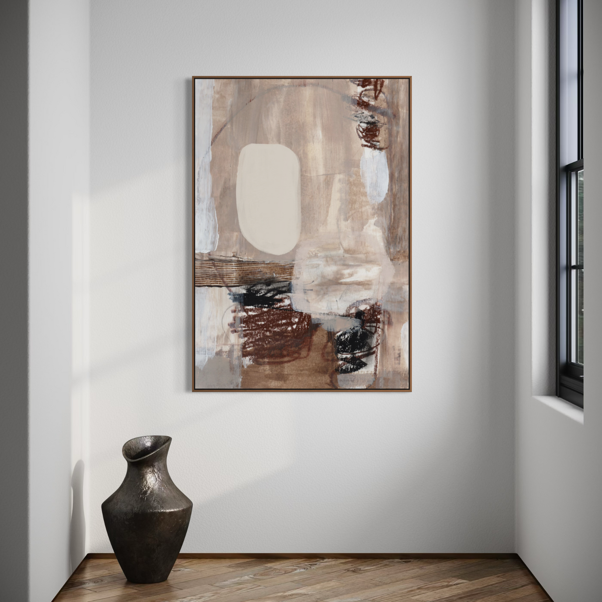 Layers of Dust II | Framed Canvas